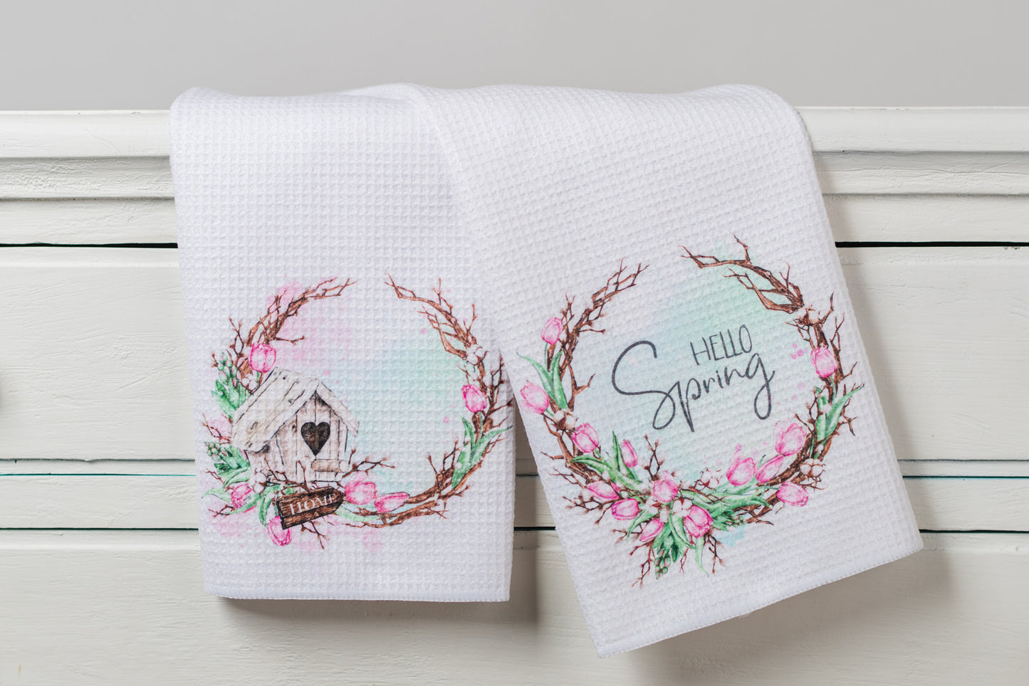 Spring Garden Tea Towels