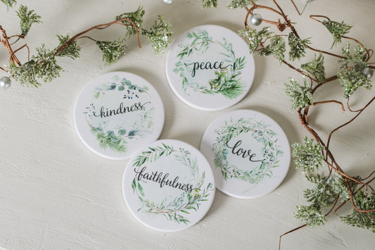 Winterberry Coasters