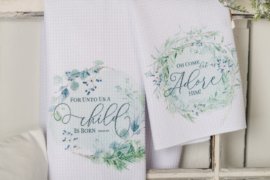 Winterberry Tea Towels