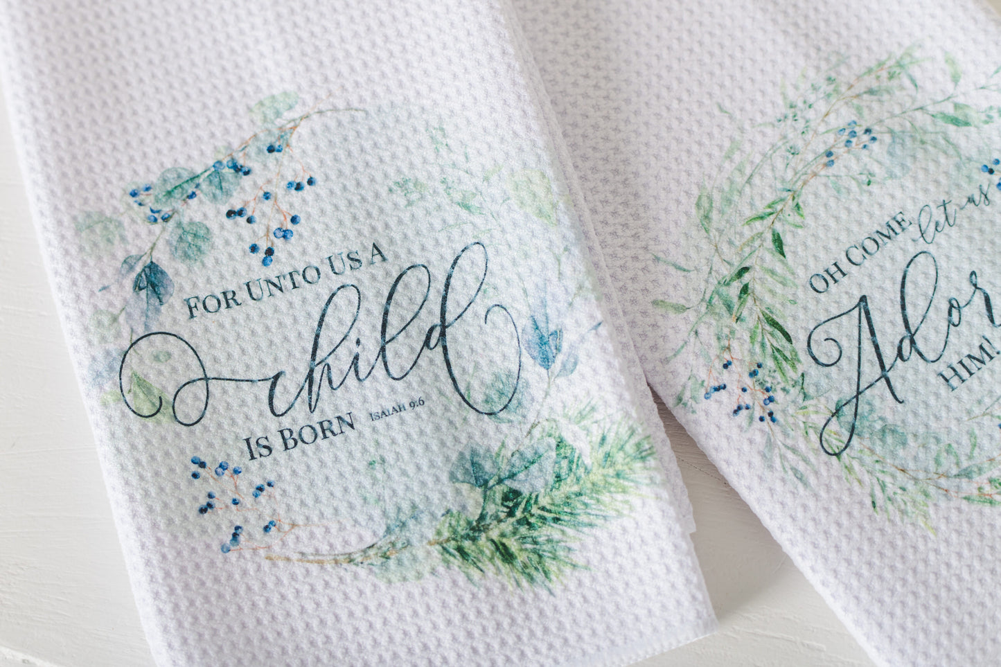 Winterberry Tea Towels