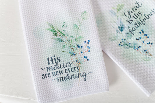 Winterberry Tea Towels