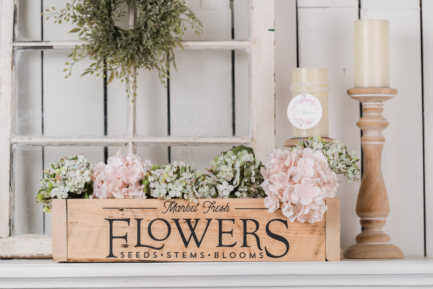 Market Fresh Flowers Tray