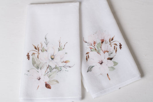 Magnolia Hand Towels