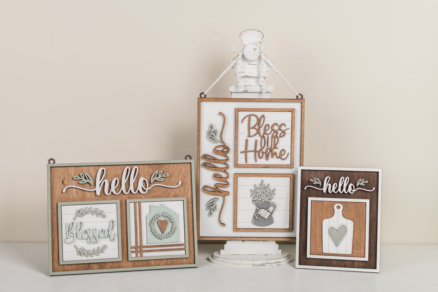SQUARE INSERTS & FRAMES 4.25"