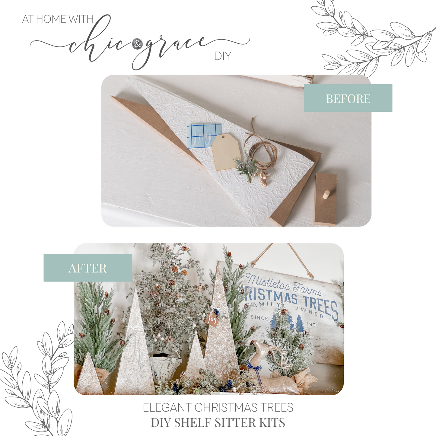 DIY Classic/Elegant Christmas Tree Kit