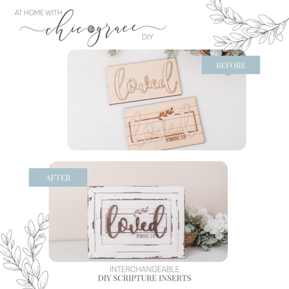 Scripture DIY Interchangeable Signs