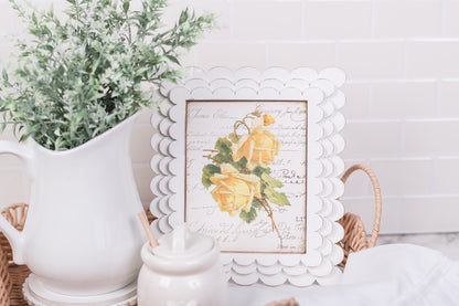 Scallop Rectangle Frame DIY Kit - Interchangeable