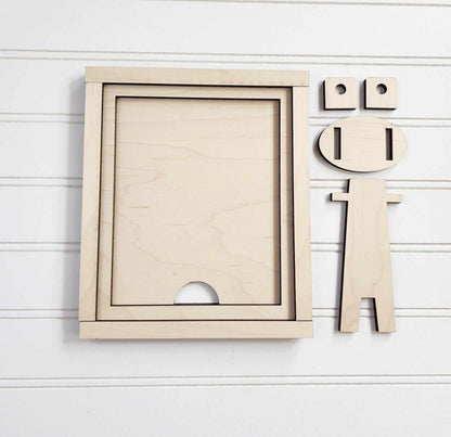Farmhouse DIY Frame Kit - Interchangeable