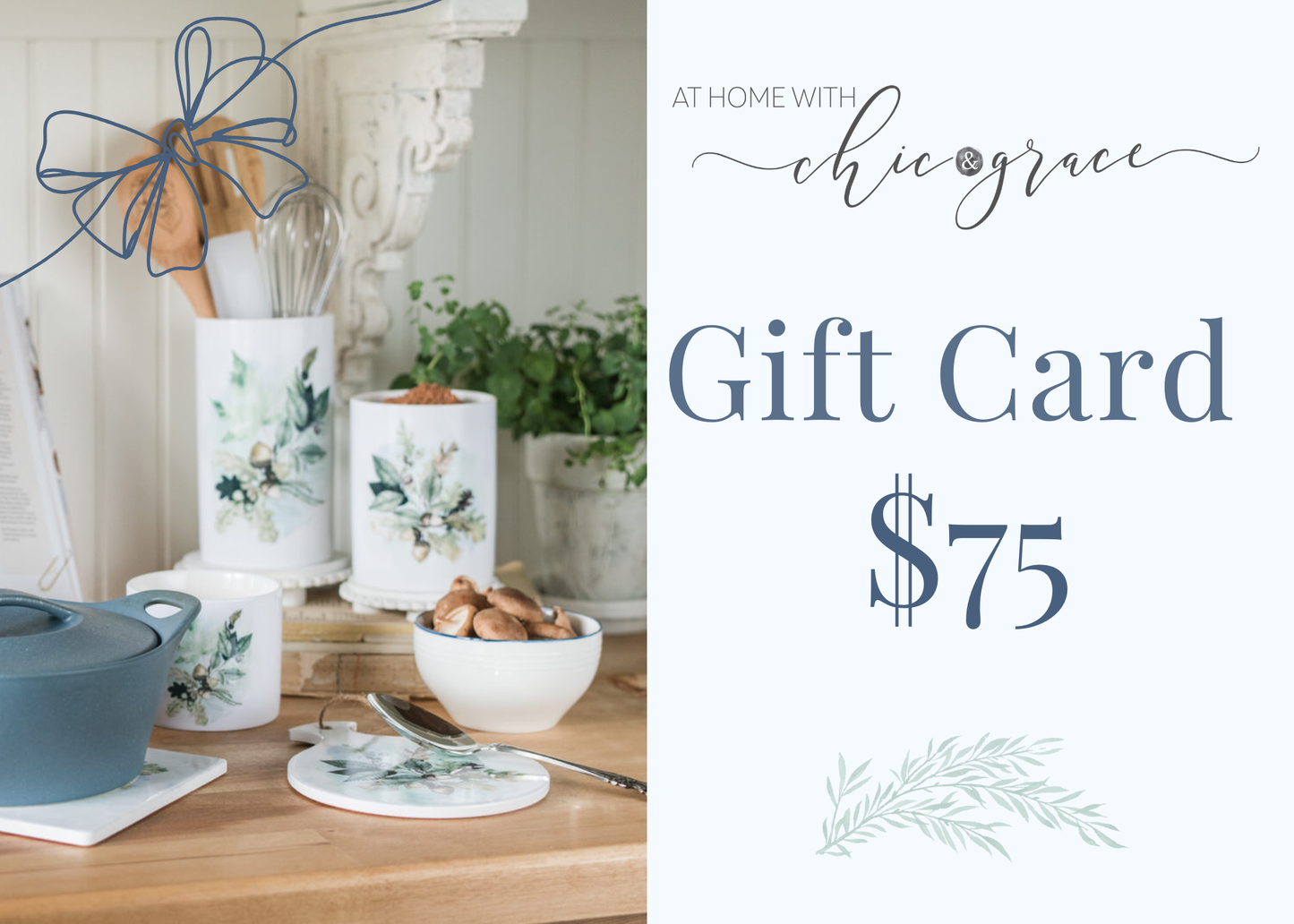 At Home With Chic & Grace Gift Card