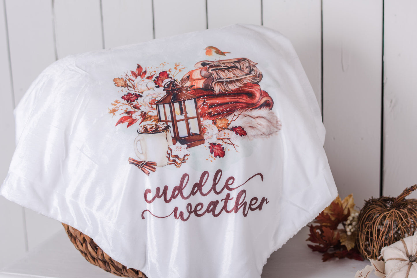 Autumn Blessings Blanket Throw