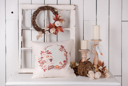Autumn Blessings Pillow Cover #4