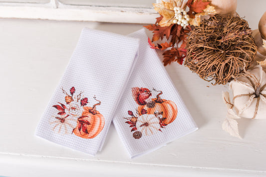 Autumn Blessings Tea Towels