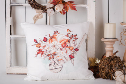 Autumn Blessings Pillow Cover #2