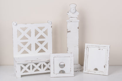 Square Farmhouse DIY Frame Kit - Interchangeable 4.25"