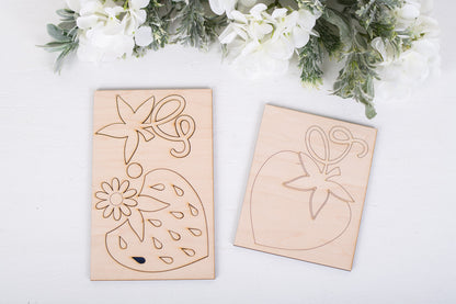 Strawberry Patch DIY Sign Trio Kit - Interchangeable