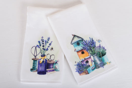 French Lavender Hand Towel