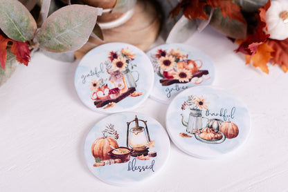 Cozy Autumn Coasters