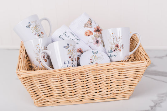 Botanical Cozy Kitchen Gift Set for Two | Christian Gift for Weddings & Anniversaries