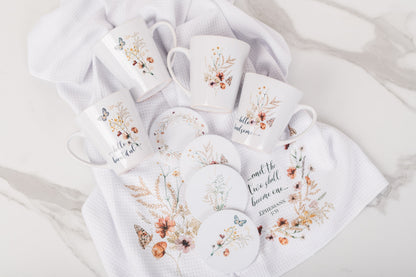 Botanical Cozy Kitchen Gift Set for Two | Christian Gift for Weddings & Anniversaries