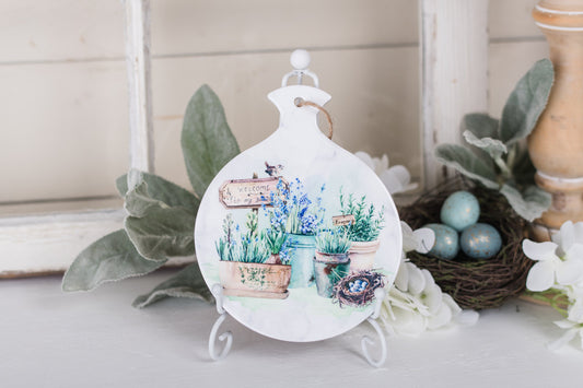Country Garden Trivet