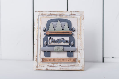Christmas DIY Farmhouse Christmas Sign Trio Kit - Interchangeable