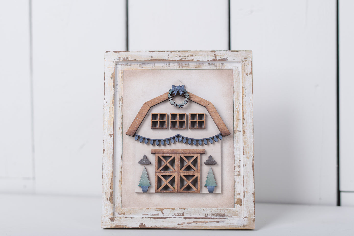 Christmas DIY Farmhouse Christmas Sign Trio Kit - Interchangeable