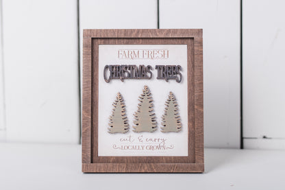 Christmas DIY Church Sign Trio Kit - Interchangeable