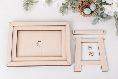 Chunky Farmhouse DIY Frame - Interchangeable