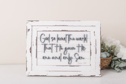 Chunky Farmhouse DIY Frame - Interchangeable