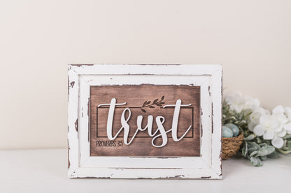 Chunky Farmhouse DIY Frame - Interchangeable