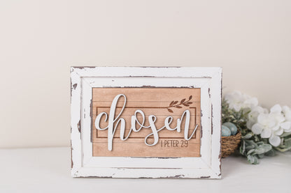 Chunky Farmhouse DIY Frame - Interchangeable