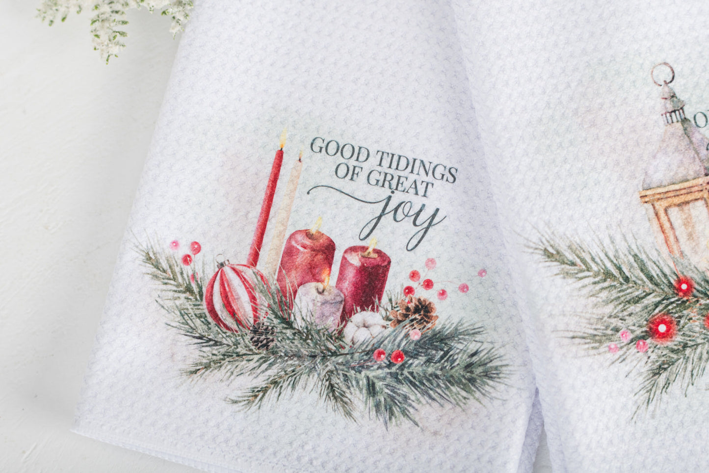 Classic Christmas Tea Towels