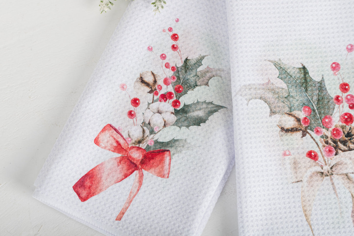 Classic Christmas Tea Towels