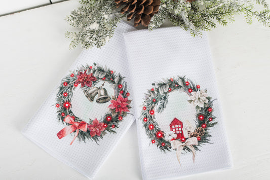 Classic Christmas Tea Towels
