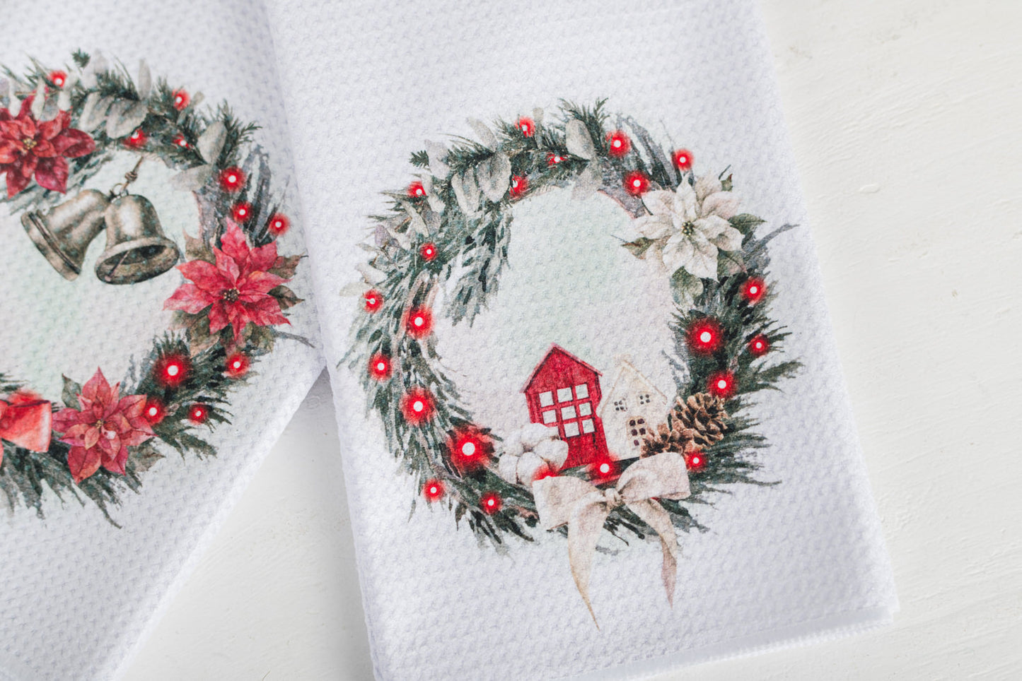 Classic Christmas Tea Towels