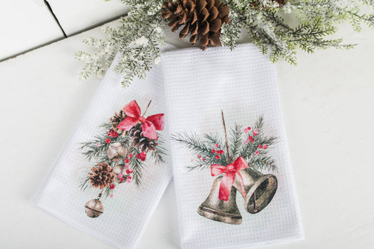 Classic Christmas Tea Towels