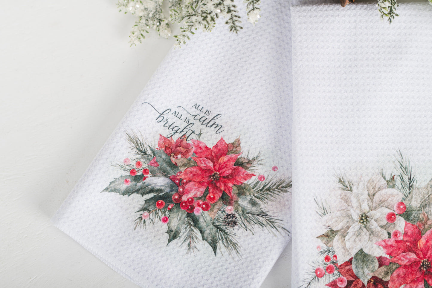 Classic Christmas Tea Towels