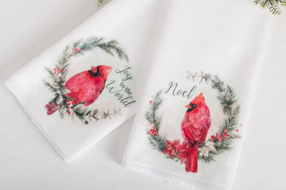 Classic Christmas Hand Towels
