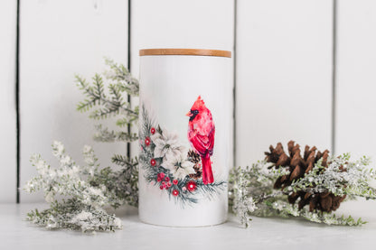 Classic Christmas Bathroom Jar - Large