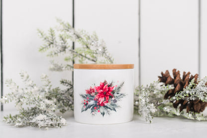 Classic Christmas Bathroom Jar - Small