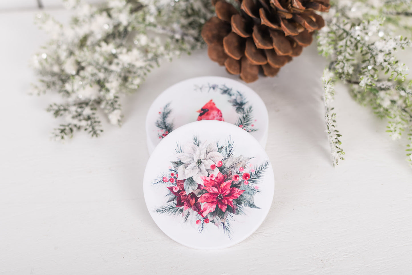 Classic Christmas Coasters