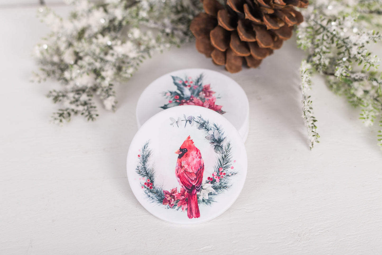 Classic Christmas Coasters