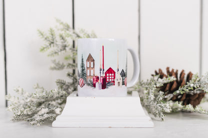 Classic Christmas Coffee Mugs