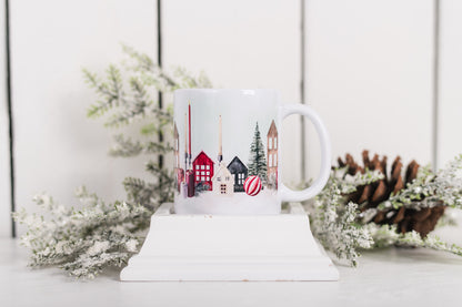 Classic Christmas Coffee Mugs