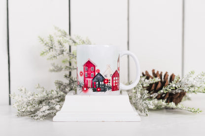 Classic Christmas Coffee Mugs