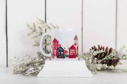 Classic Christmas Coffee Mugs