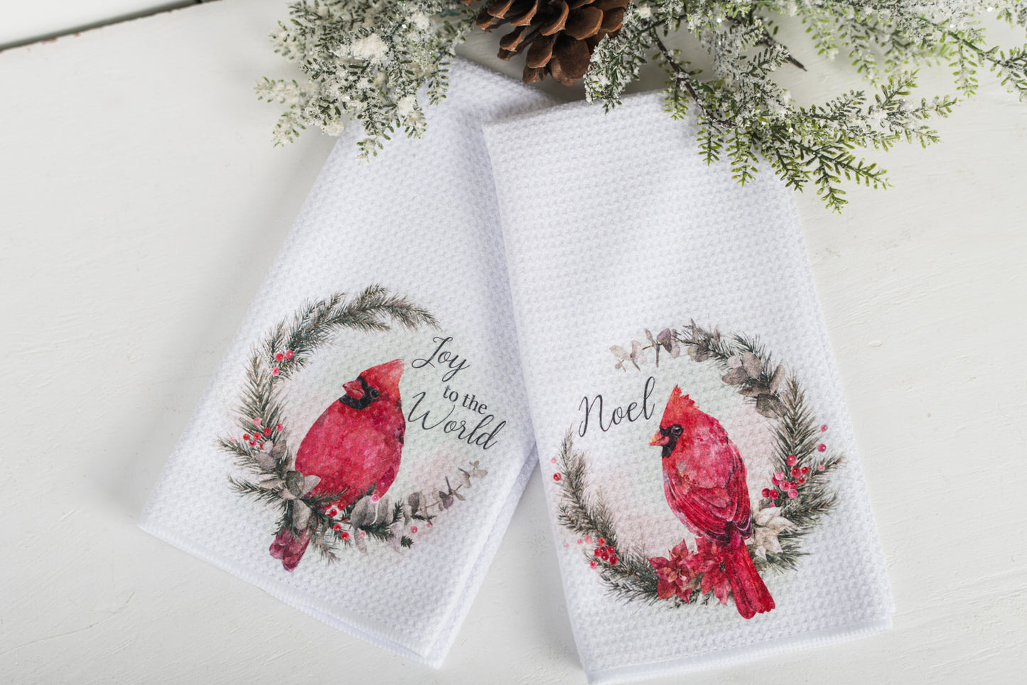 Classic Christmas Tea Towels