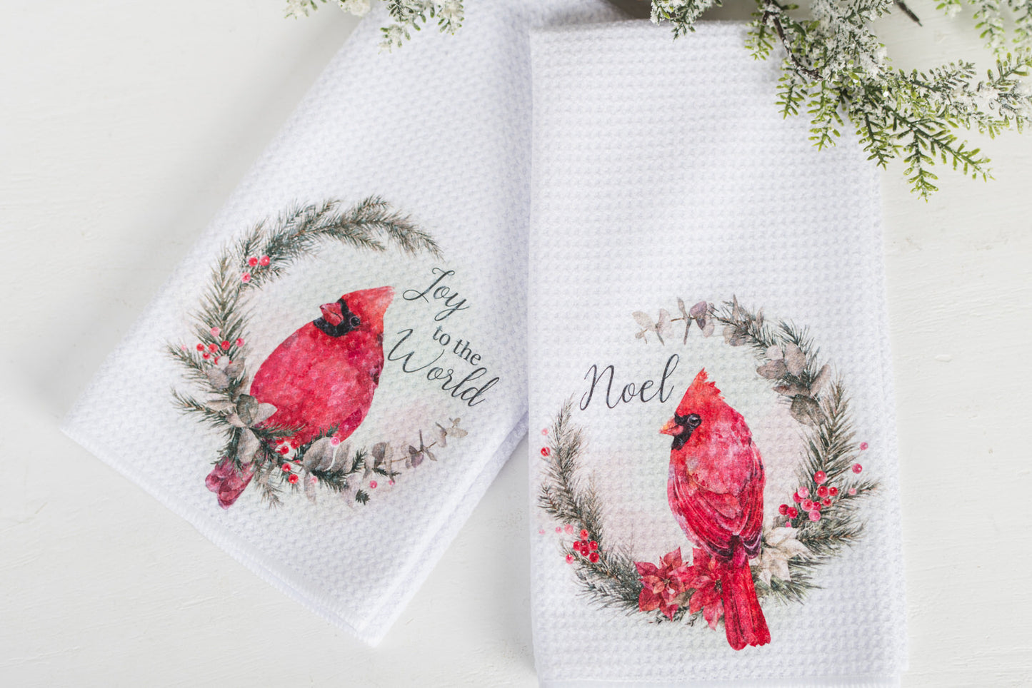 Classic Christmas Tea Towels