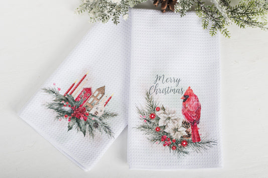 Classic Christmas Tea Towels