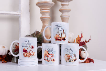 Cozy Autumn Coffee Mugs
